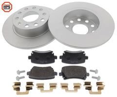 Bremsensatz Scheibenbremse Hinterachse für AUDI SEAT SKODA VW A3 Sportback