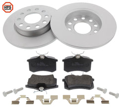 Bremsensatz Scheibenbremse Hinterachse für AUDI SEAT A4 B6 Avant Cabriolet B7