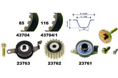 Zahnriemensatz für FORD ESCORT IV Turnier V VI Cabriolet Stufenheck FIESTA III