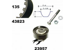 Zahnriemensatz für SEAT VW AROSA CORDOBA Vario IBIZA II INCA CADDY