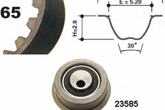Zahnriemensatz für MITSUBISHI HYUNDAI PROTON COLT III ECLIPSE I GALANT VI