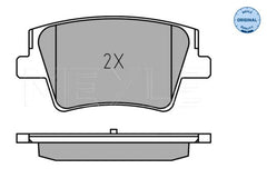 Bremsbelagsatz Scheibenbremse Hinterachse für HYUNDAI SANTA FE IV Kasten/SUV