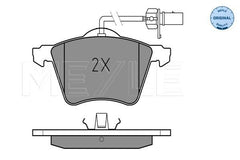 Bremsbelagsatz Scheibenbremse Vorderachse für VW TRANSPORTER T4 Bus Kasten
