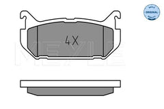 Bremsbelagsatz Scheibenbremse Hinterachse für MAZDA FORD USA 626 IV Hatchback