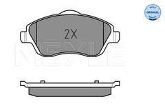 Bremsbelagsatz Scheibenbremse Vorderachse für OPEL COMBO Tour CORSA C MERIVA A