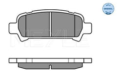 Bremsbelagsatz Scheibenbremse Hinterachse für SUBARU FORESTER IMPREZA