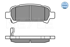 Bremsbelagsatz Scheibenbremse Hinterachse für SUBARU FORESTER IMPREZA