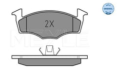 Bremsbelagsatz Scheibenbremse Vorderachse für SKODA VW FABIA I Stufenheck Combi