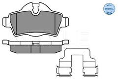 Bremsbelagsatz Scheibenbremse Hinterachse für MINI Cabriolet Roadster CLUBMAN