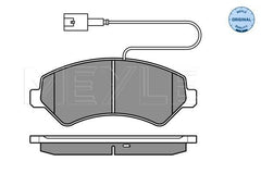 Bremsbelagsatz Scheibenbremse Vorderachse für CITROËN FIAT OPEL PEUGEOT JUMPER