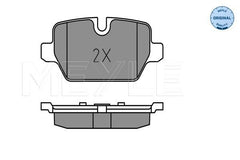 Bremsbelagsatz Scheibenbremse Hinterachse für BMW MINI 1 3 Touring Coupe
