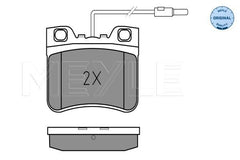 Bremsbelagsatz Scheibenbremse Vorderachse für CITROËN PEUGEOT AX SAXO Hatchback