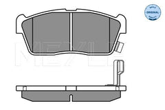 Bremsbelagsatz Scheibenbremse Vorderachse für CITROËN DAIHATSU MITSUBISHI