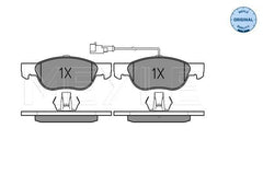 Bremsbelagsatz Scheibenbremse Vorderachse für ALFA ROMEO FIAT LANCIA 145 146