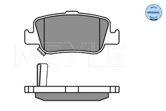 Bremsbelagsatz Scheibenbremse Hinterachse für TOYOTA AURIS Kombi COROLLA