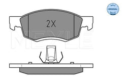 Bremsbelagsatz Scheibenbremse Vorderachse für RENAULT DACIA LOGAN I Kombi MCV