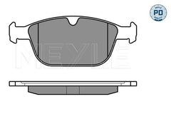 Bremsbelagsatz Scheibenbremse Vorderachse für VOLVO XC60 I SUV XC90