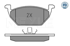 Bremsbelagsatz Scheibenbremse Vorderachse für AUDI SEAT SKODA VW A2 A3