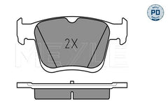 Bremsbelagsatz Scheibenbremse Hinterachse für AUDI SEAT SKODA VW A3 Sportback