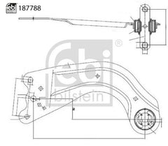 Querlenker Hinterachse links für MAZDA CX-5