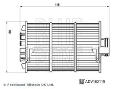 Ölfilter für AUDI BENTLEY A6 C7 Avant A7 Sportback A8 D4 CONTINENTAL Cabriolet