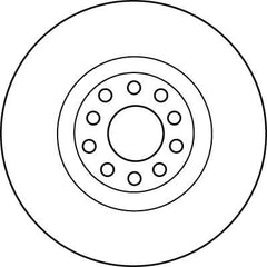 2x Bremsscheibe Vorderachse für AUDI VW A6 C4 Avant A8 D2 D3 PHAETON