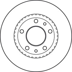 2x Bremsscheibe Vorderachse für KIA CARNIVAL I II