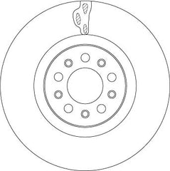 2x Bremsscheibe Vorderachse für ALFA ROMEO JEEP 159 Sportwagon BRERA GIULIETTA