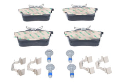 Bremsbelagsatz Scheibenbremse Hinterachse für CITROËN PEUGEOT BERLINGO