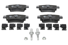 Bremsbelagsatz Scheibenbremse Hinterachse für OPEL CORSA D Kasten/Schrägheck