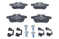 Bremsbelagsatz Scheibenbremse Hinterachse für CITROËN PEUGEOT DS DS4 C4 II DS5