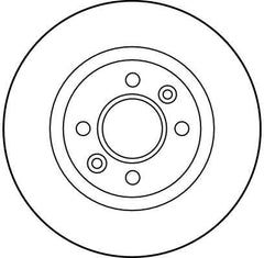 2x Bremsscheibe Vorderachse für RENAULT ESPACE I II VAN FUEGO 18 Variable 25
