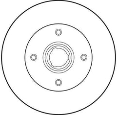 2x Bremsscheibe Hinterachse für SEAT VW CORDOBA Vario IBIZA II TOLEDO I CORRADO