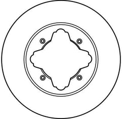 2x Bremsscheibe Vorderachse für HONDA ROVER ACCORD IV Coupe V CIVIC VI Fastback