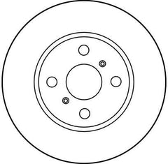 2x Bremsscheibe Vorderachse für AUDI RENAULT TOYOTA VW 80 B4 Stufenheck 100 C3