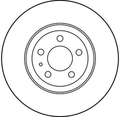 2x Bremsscheibe Vorderachse für ALFA ROMEO GTV SPIDER