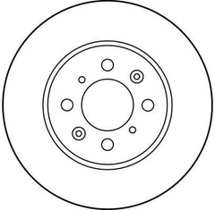 2x Bremsscheibe Vorderachse Hinterachse für MG ROVER ZR STREETWISE Schrägheck