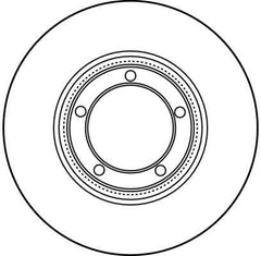 2x Bremsscheibe Vorderachse für HYUNDAI GRACE Kasten H100 Pritsche/Fahrgestell