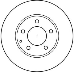 2x Bremsscheibe Vorderachse für MAZDA MPV II XEDOS 9