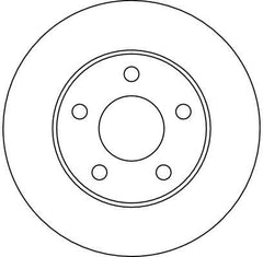 2x Bremsscheibe Vorderachse für OPEL CHEVROLET PONTIAC BUICK SINTRA TRANS SPORT