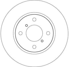 2x Bremsscheibe Vorderachse für OPEL SUZUKI AGILA WAGON R Schrägheck R+