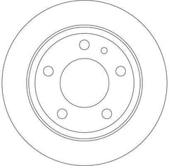 2x Bremsscheibe Hinterachse für BMW 5 Touring