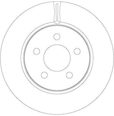 2x Bremsscheibe Vorderachse für DODGE JEEP NITRO VAN CHEROKEE COMPASS