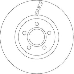 2x Bremsscheibe Vorderachse für VOLVO V40 Cross Country