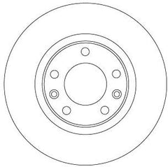 2x Bremsscheibe Hinterachse für CITROËN OPEL PEUGEOT VAUXHALL DS BERLINGO