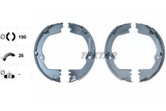 Bremsbackensatz Feststellbremse Hinterachse für HYUNDAI KIA EQUUS / CENTENNIAL