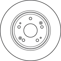 2x Bremsscheibe Hinterachse für HONDA ACCORD VIII Tourer IX Stufenheck
