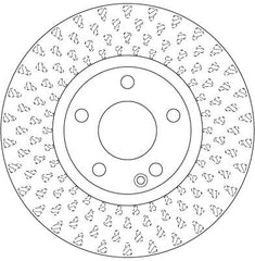 2x Bremsscheibe Vorderachse für MERCEDES-BENZ INFINITI A-KLASSE B-KLASSE Sports