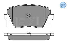 Bremsbelagsatz Scheibenbremse Hinterachse für HYUNDAI KIA i30 FASTBACK Kombi