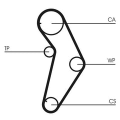Zahnriemen für FIAT LANCIA PALIO Weekend PUNTO Cabriolet STRADA Pick-up